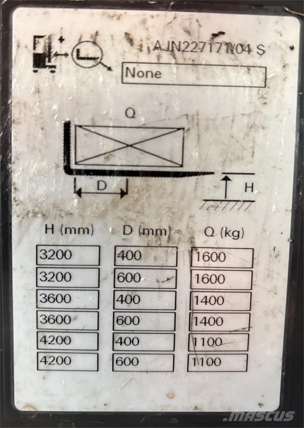 Atlet A160 Zelfrijdende stapelaars