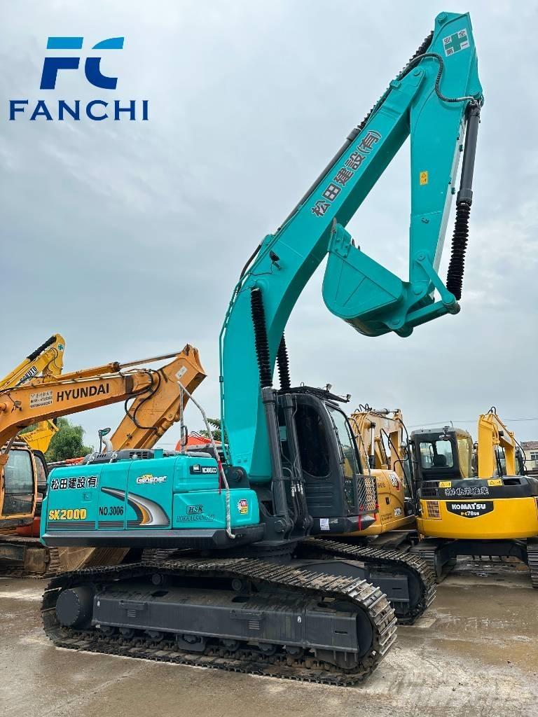 Kobelco SK 200-8 Rupsgraafmachines
