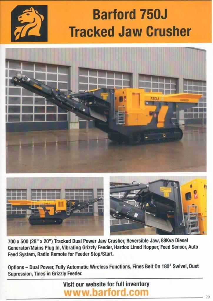 Barford 750J Zeefinstallatie