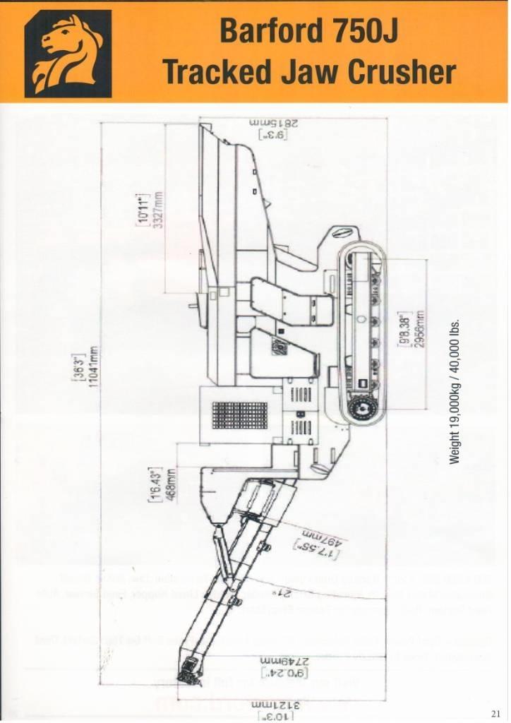 Barford 750J Zeefinstallatie