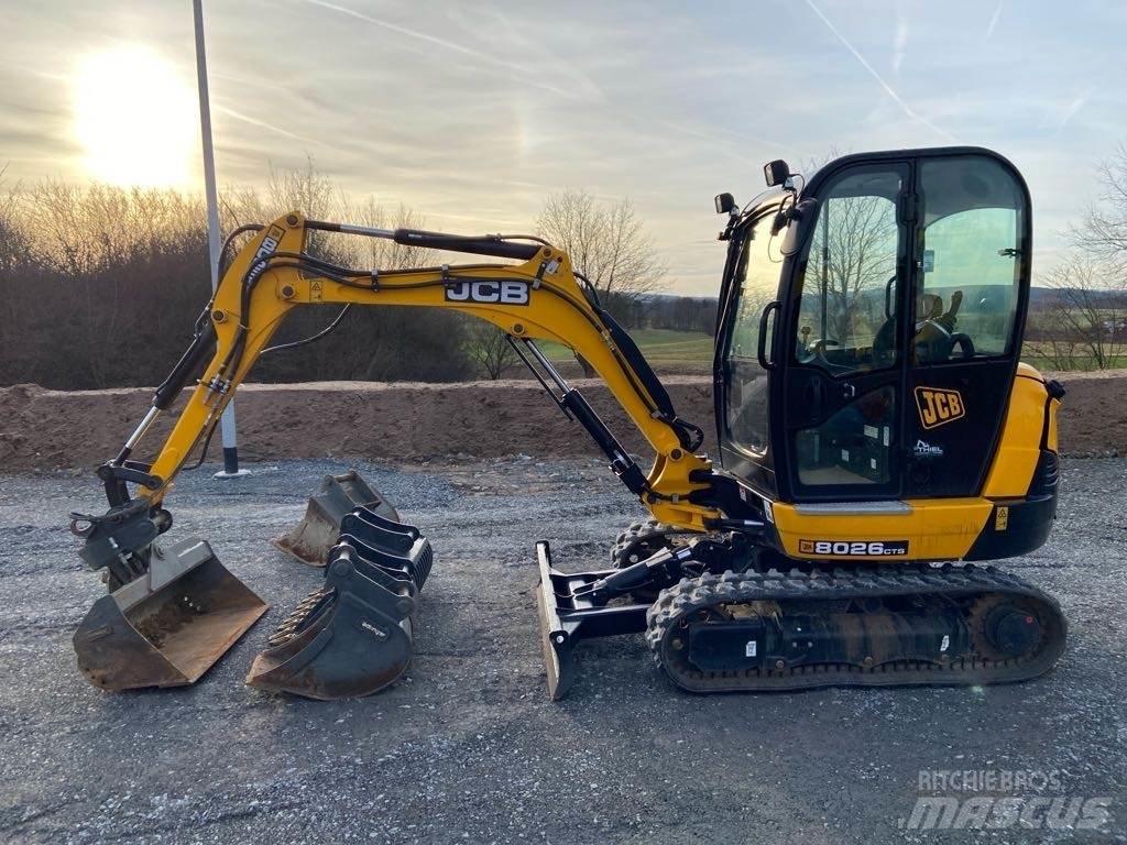 JCB 8026CTS Rupsgraafmachines