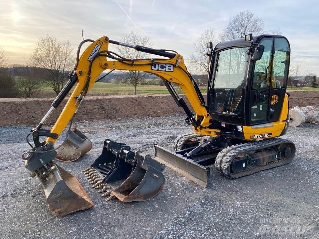 JCB 8026CTS Rupsgraafmachines