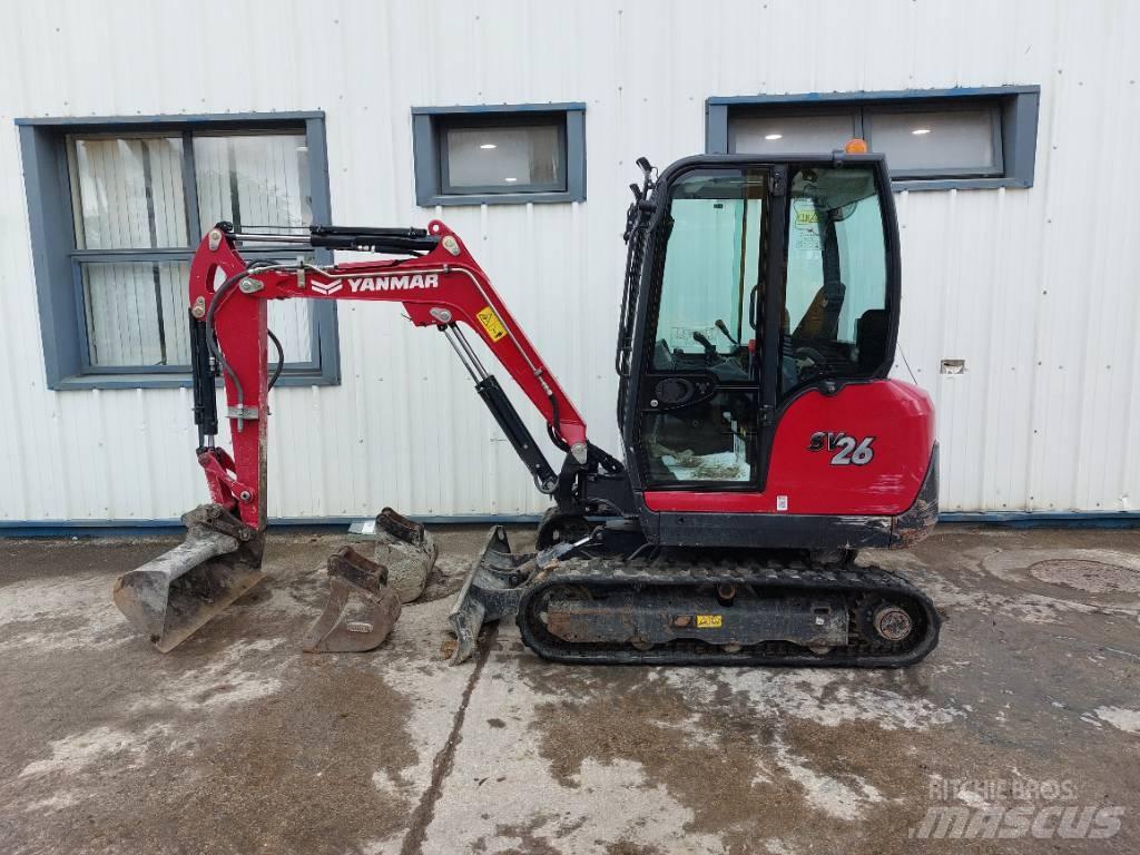Yanmar SV26 Minigraafmachines < 7t