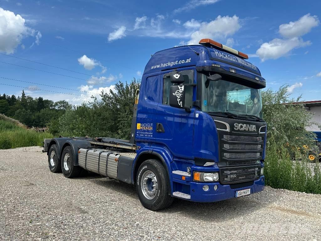 Scania R500 Vrachtwagen met containersysteem