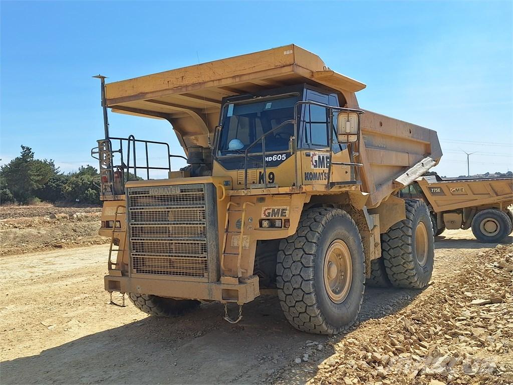 Komatsu HD 605-7E0 Starre dumptrucks