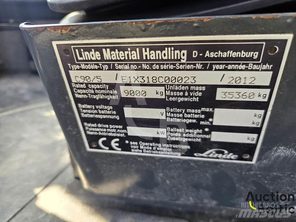 Linde C90/5 Orderpicker voor middelhoog niveau