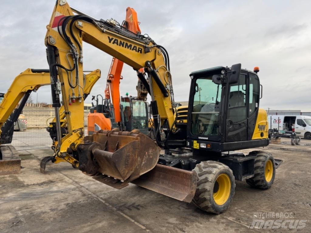 Yanmar B95W (40667) Wielgraafmachines