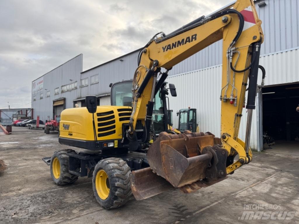 Yanmar B95W (40667) Wielgraafmachines