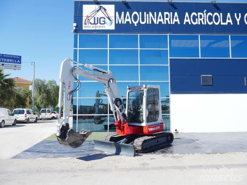 Takeuchi TB 153 FR Minigraafmachines < 7t