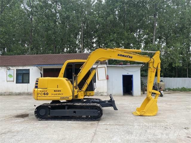 Komatsu PC60-7 Rupsgraafmachines