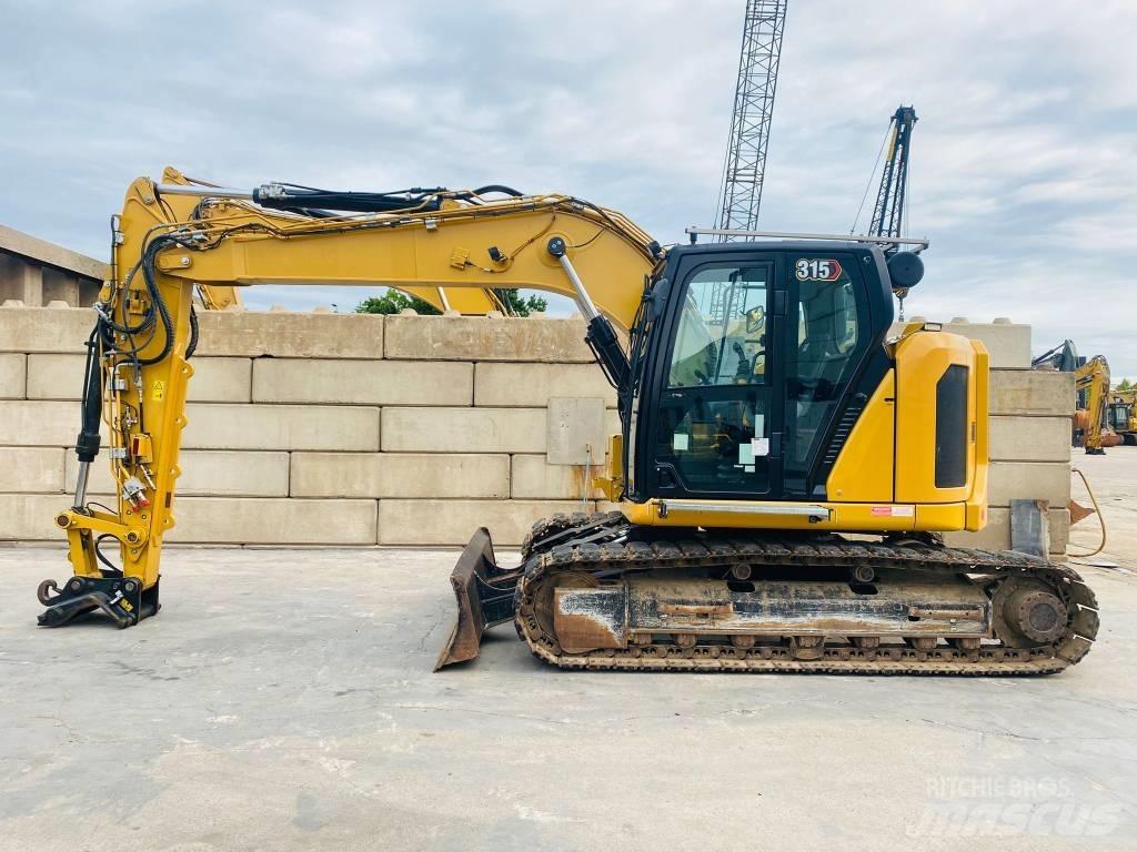 CAT 315 Rupsgraafmachines