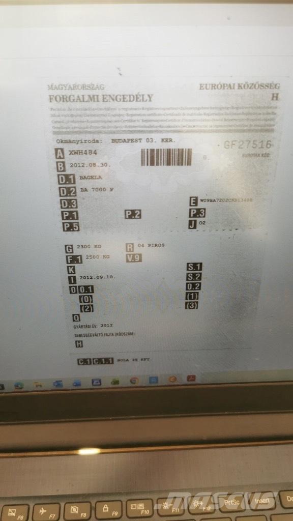 Bagela BA 7000 F Overige