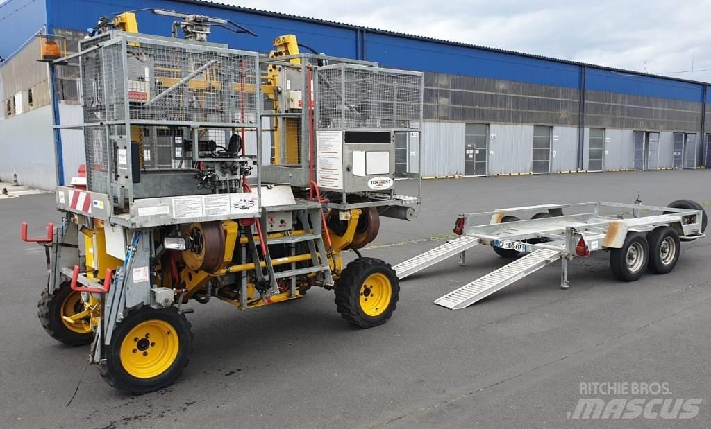  Axe Road Rail Lifter Rail- en spoorwegonderhoud