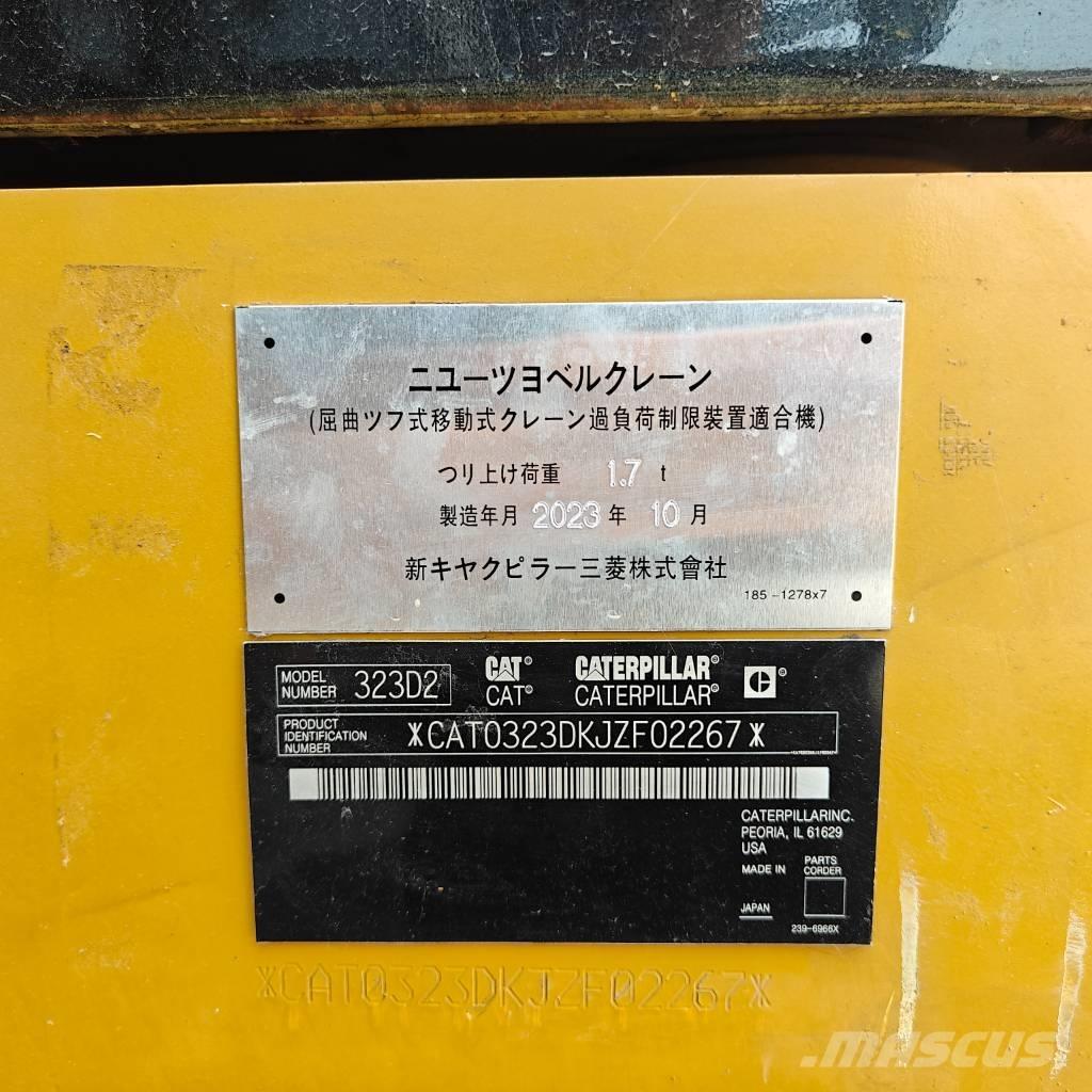 CAT 323 D L Rupsgraafmachines