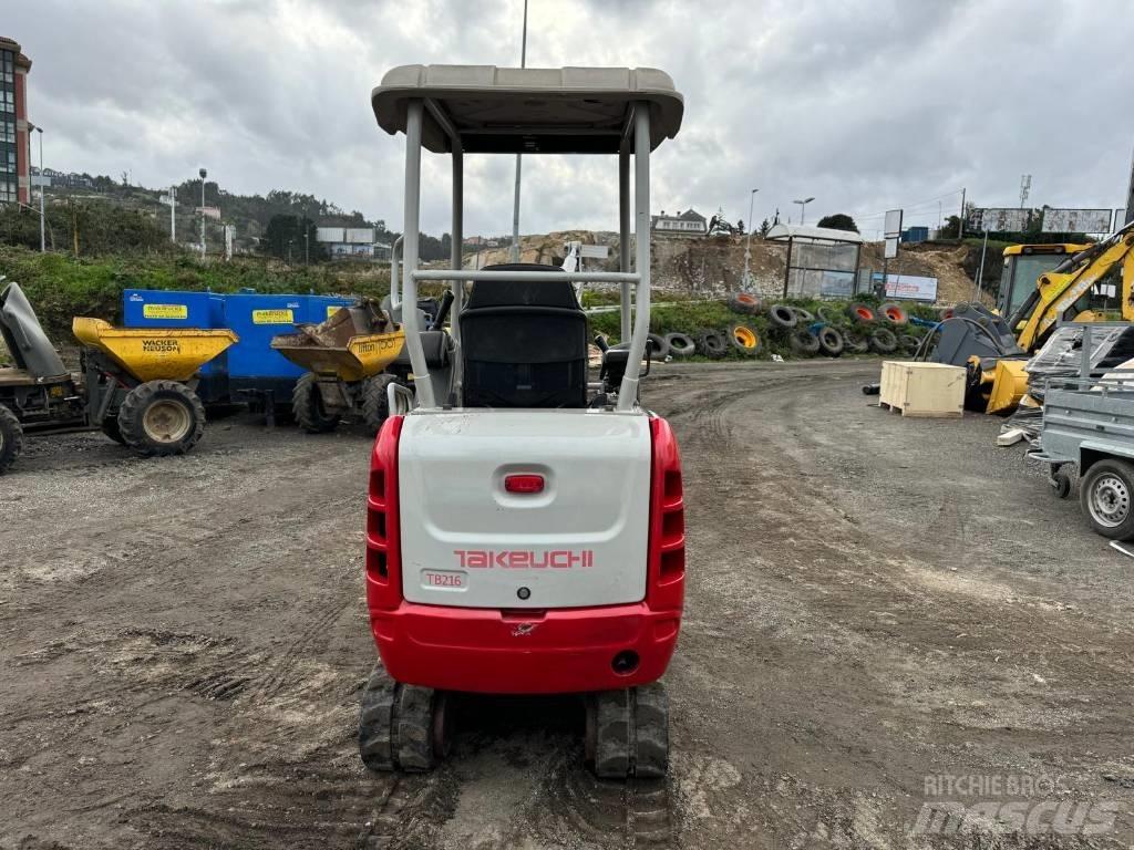 Takeuchi TB 216 Minigraafmachines < 7t