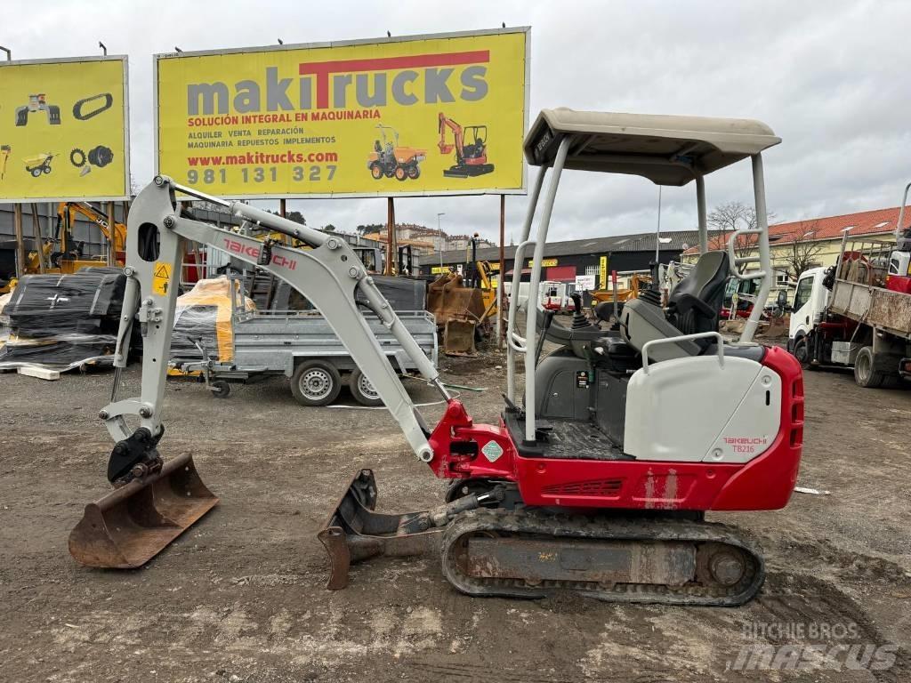 Takeuchi TB 216 Minigraafmachines < 7t