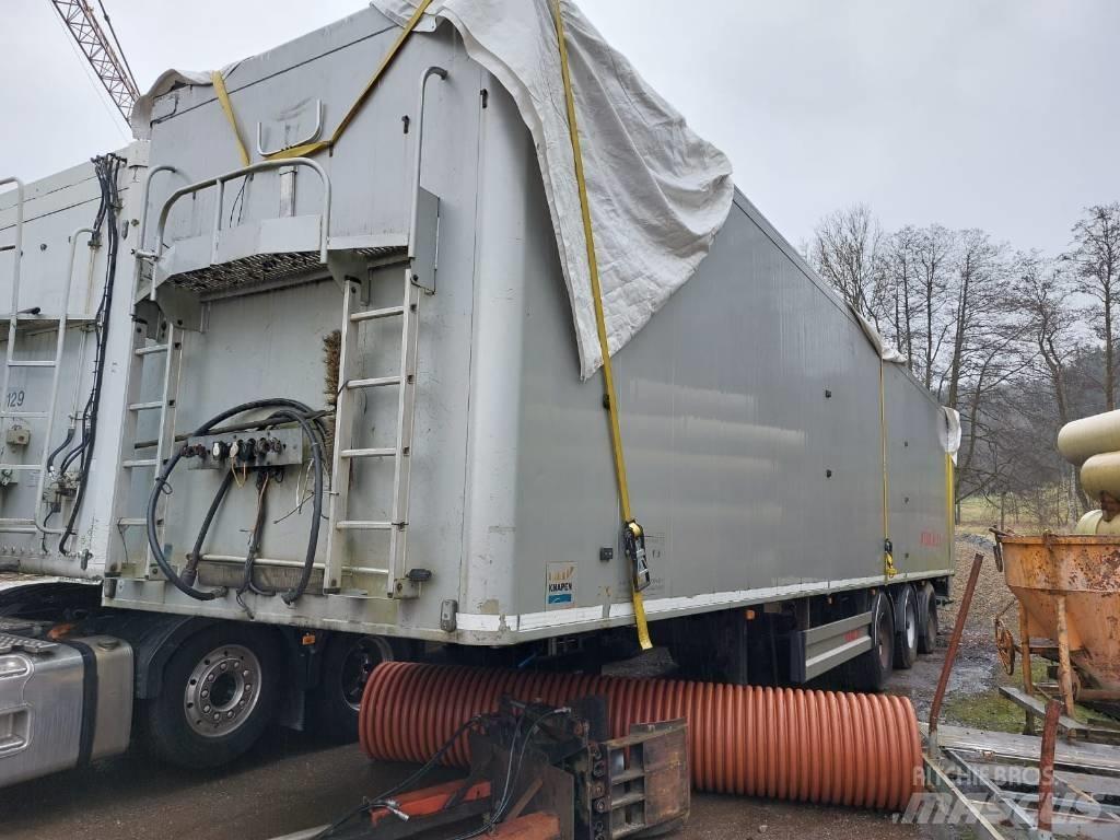Knapen 90 m3 Container transport