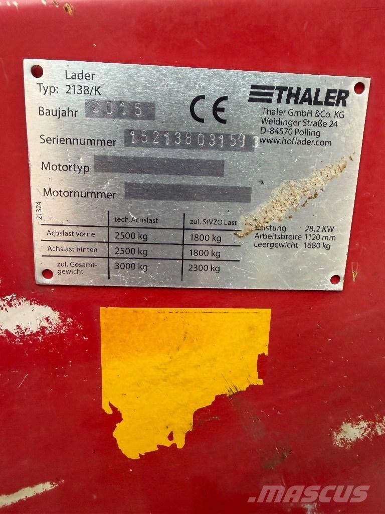 Thaler 2138K Wielladers