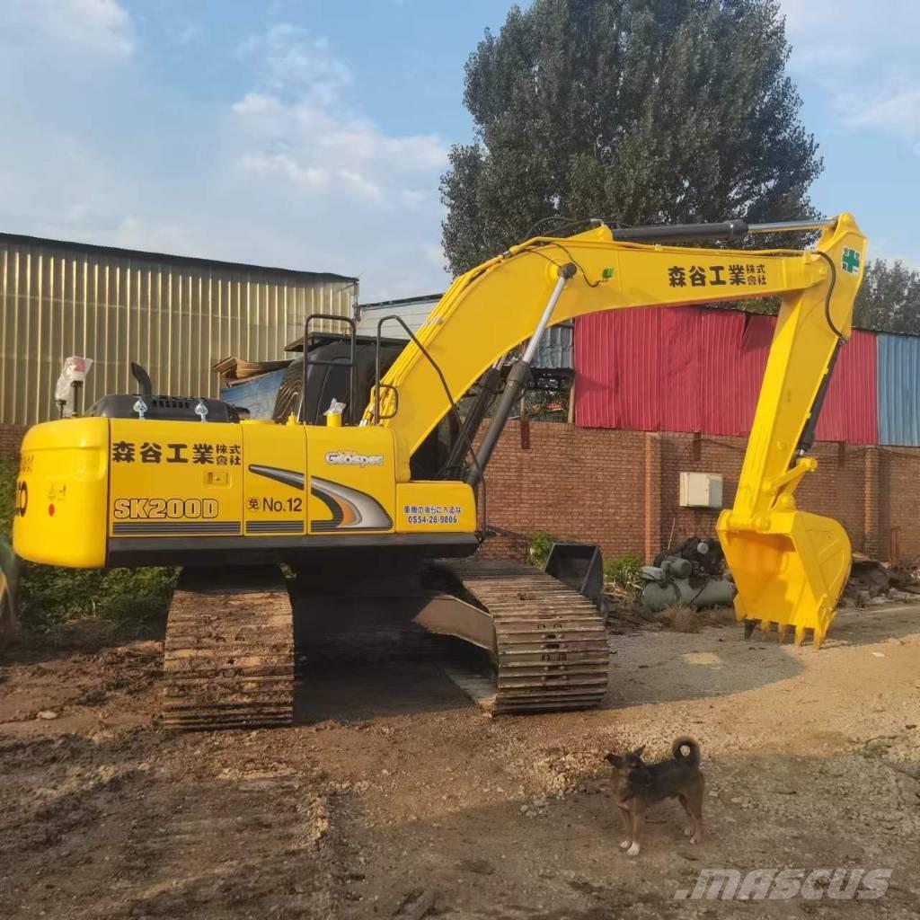 Kobelco SK 200 Rupsgraafmachines