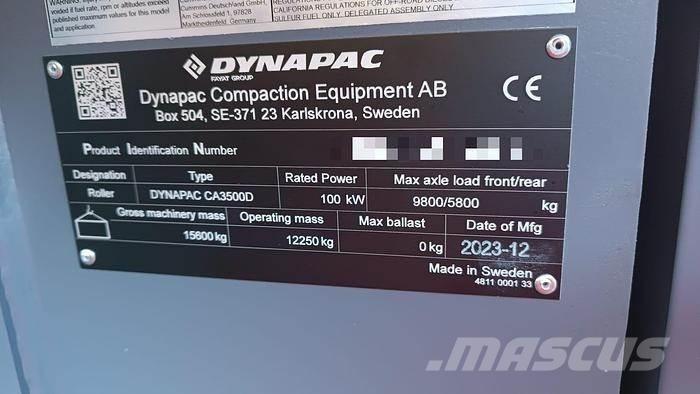 Dynapac CA3500D Overige walsen