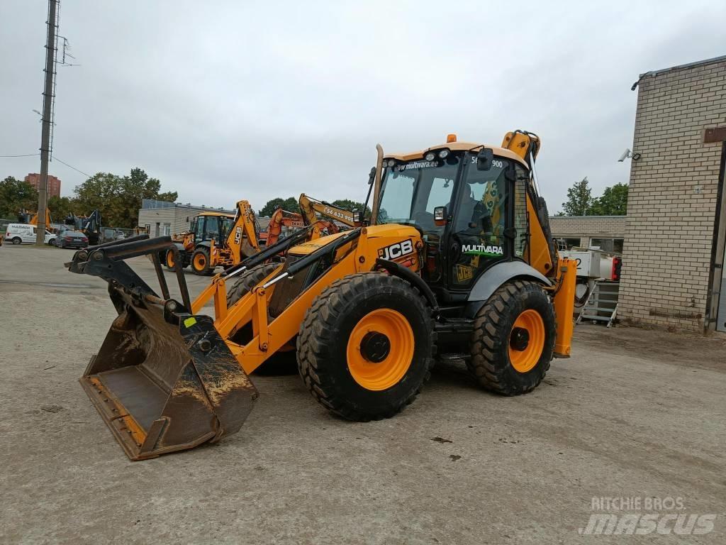 JCB 4 CX Graaf-laadcombinaties