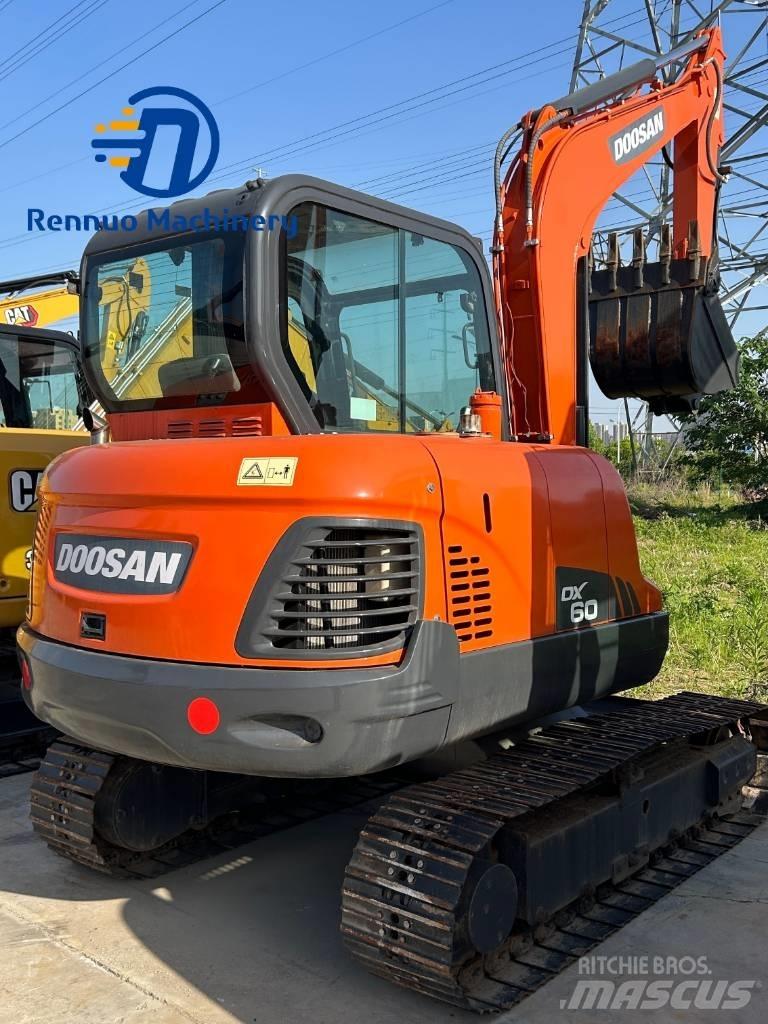Doosan DX 60 Rupsgraafmachines