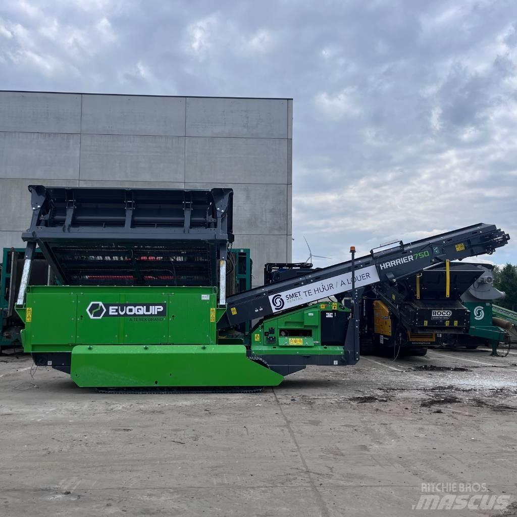EvoQuip Harrier 750 Zeefinstallatie