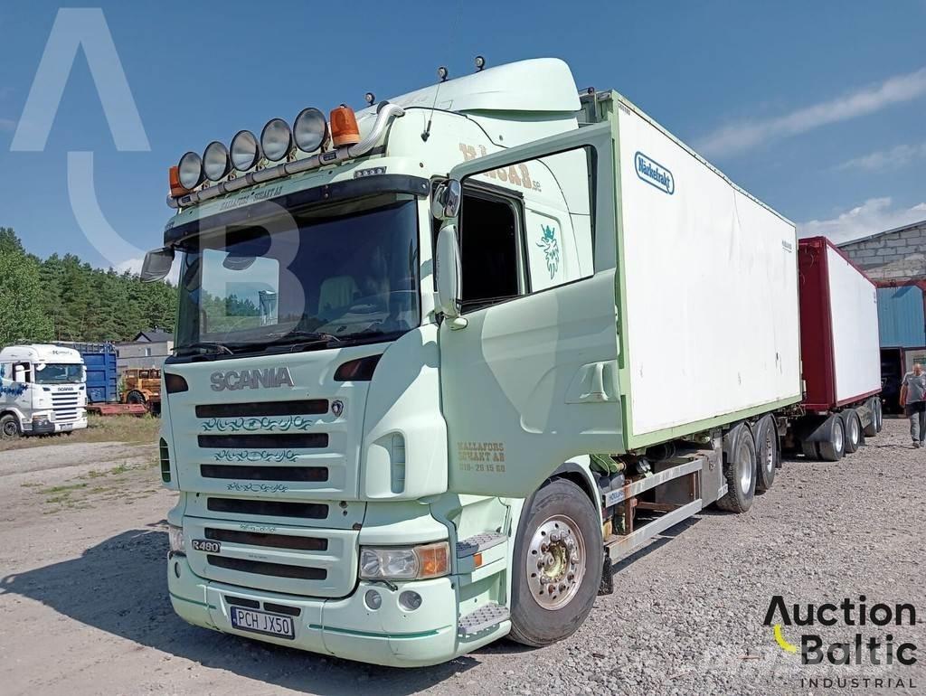 Scania R 480 Bakwagens met gesloten opbouw