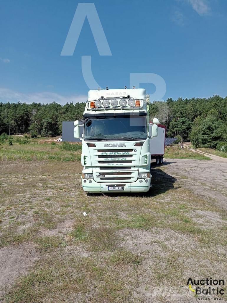 Scania R 480 Bakwagens met gesloten opbouw