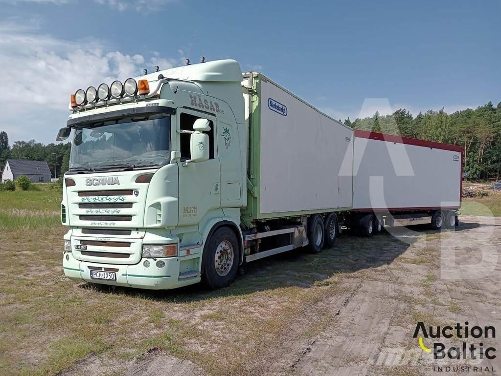 Scania R 480 Bakwagens met gesloten opbouw