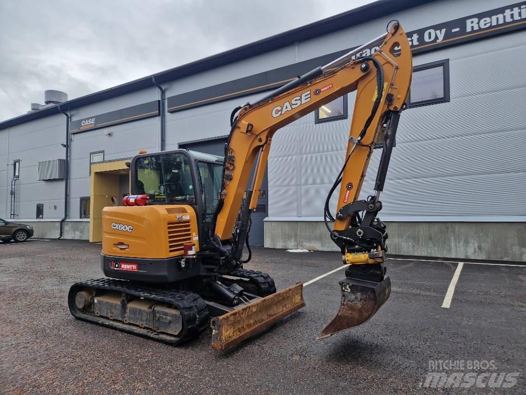 CASE cx60c Minigraafmachines < 7t