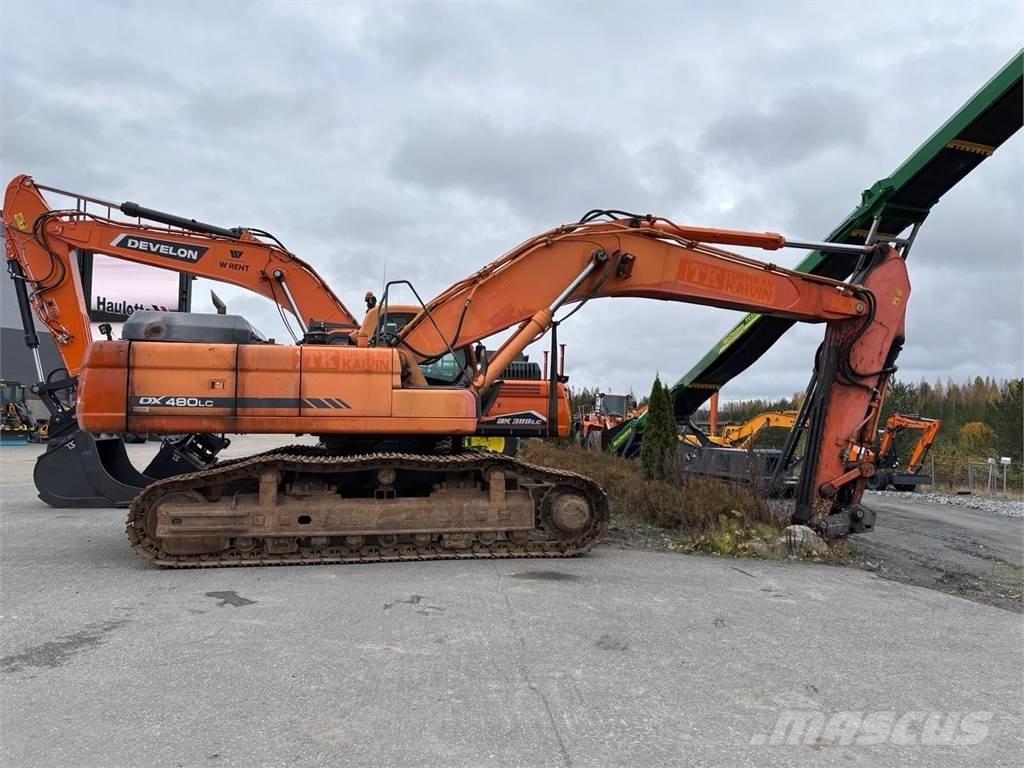 Doosan DX480LC Rupsgraafmachines