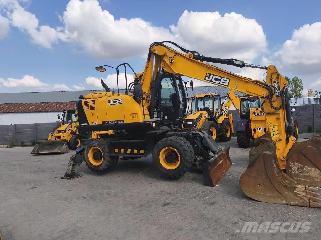 JCB JS 145 W Wielgraafmachines