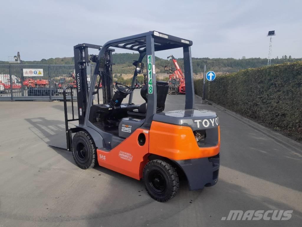 Toyota 52-8 FDF 25 Diesel heftrucks