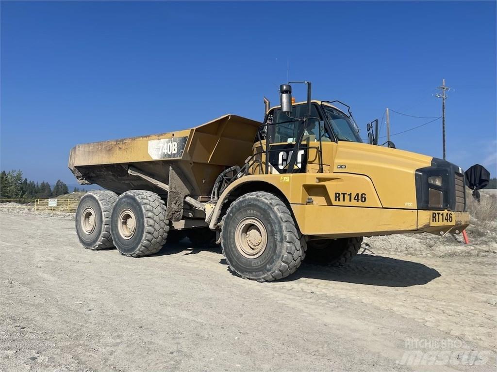CAT 740B Knik dumptrucks