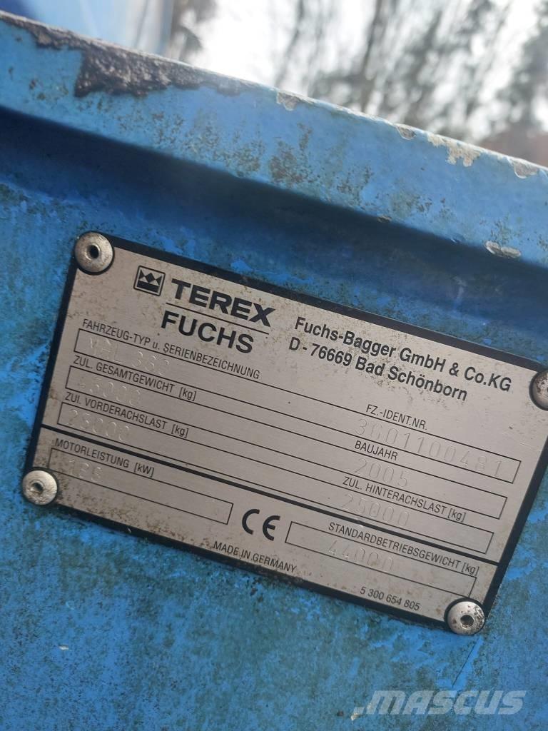 Terex Fuchs MHL 360 Sloopgraafmachines
