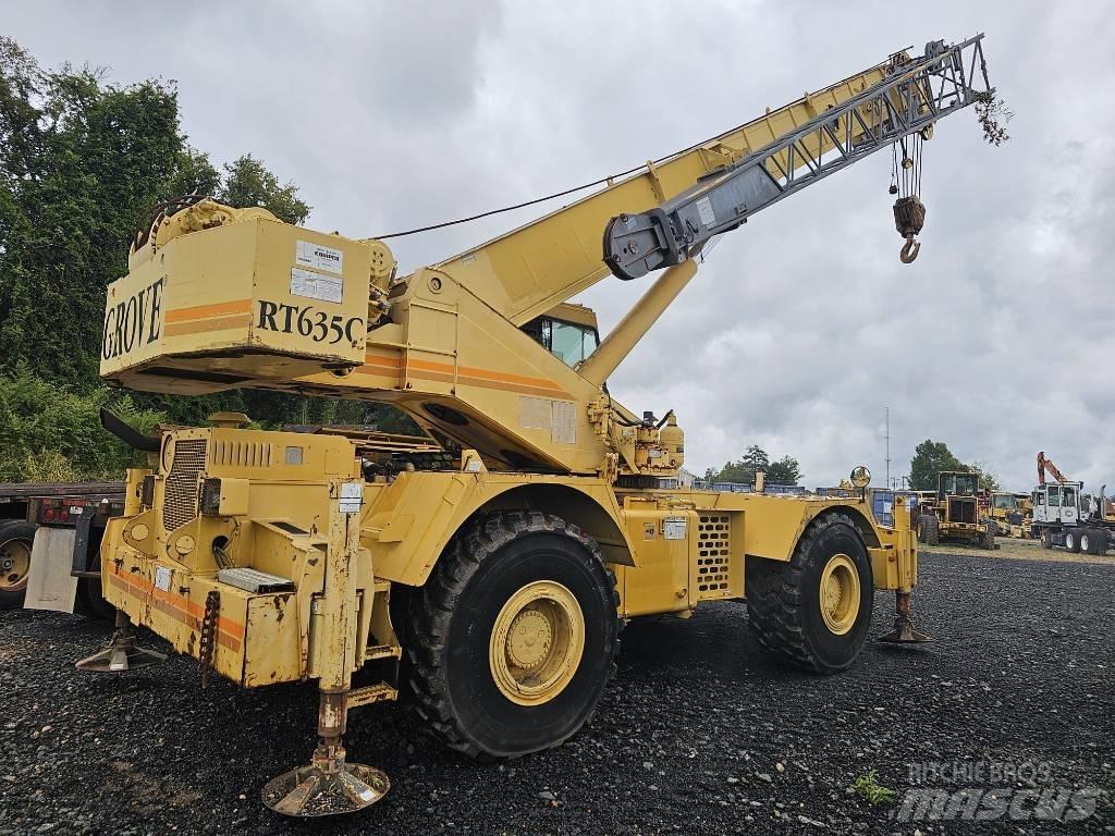 Grove RT 635 C Ruwterrein kranen