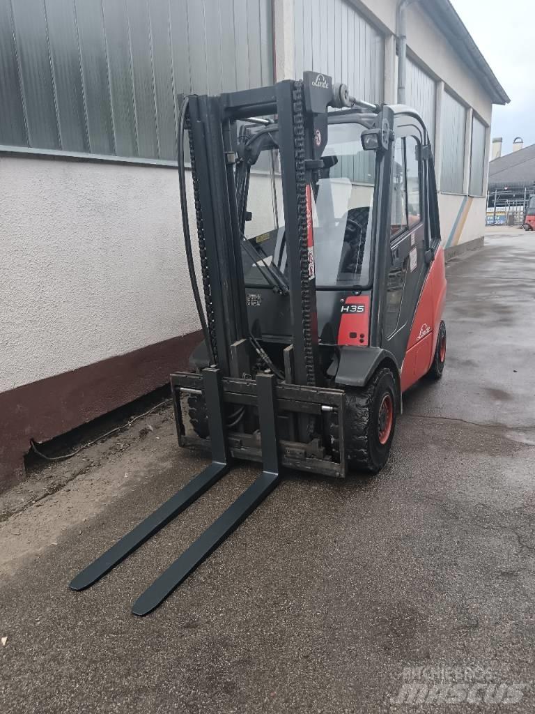 Linde H35D-393 Diesel heftrucks