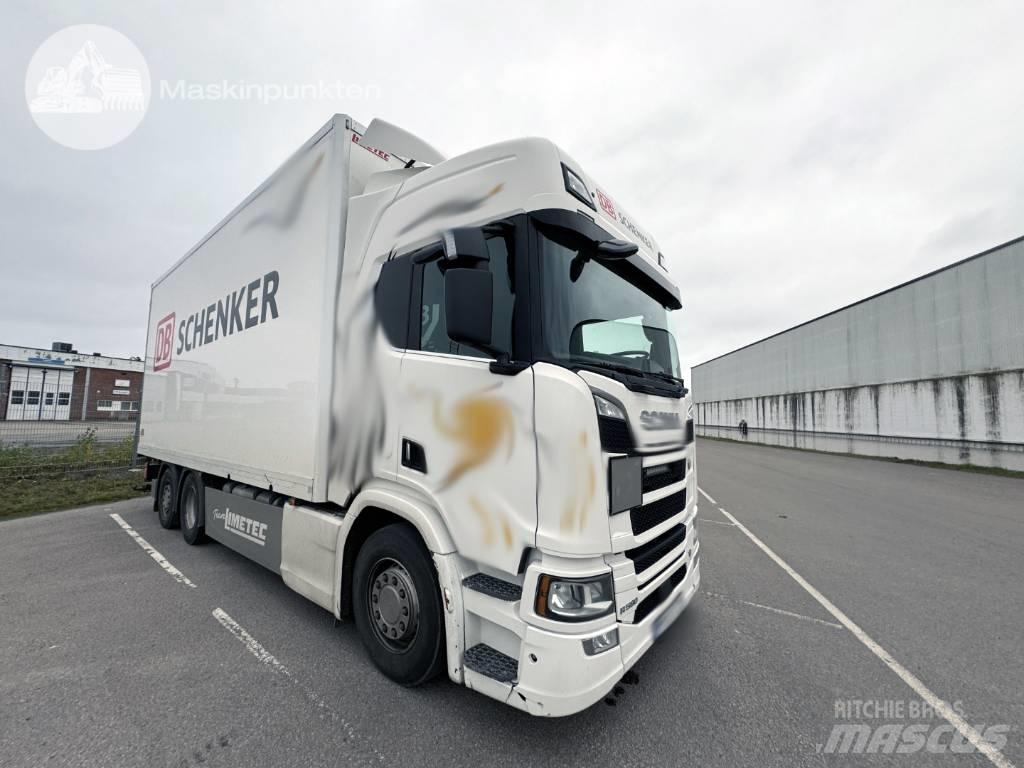 Scania R 580 Bakwagens met gesloten opbouw