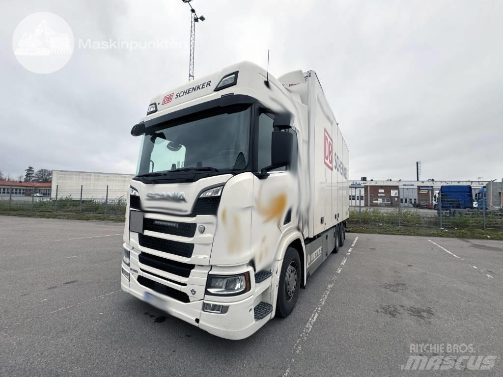 Scania R 580 Bakwagens met gesloten opbouw