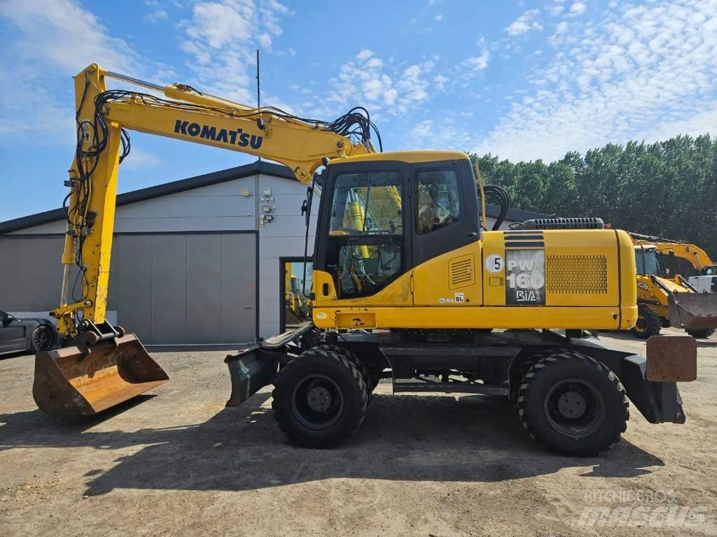 Komatsu PW 160-7 Wielgraafmachines
