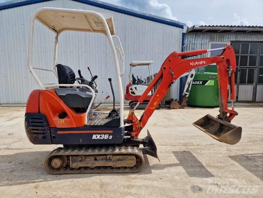 Kubota KX 36-3 Minigraafmachines < 7t