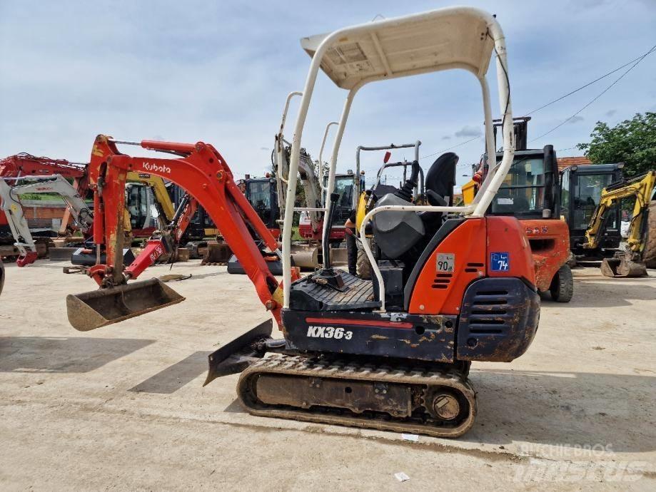 Kubota KX 36-3 Minigraafmachines < 7t