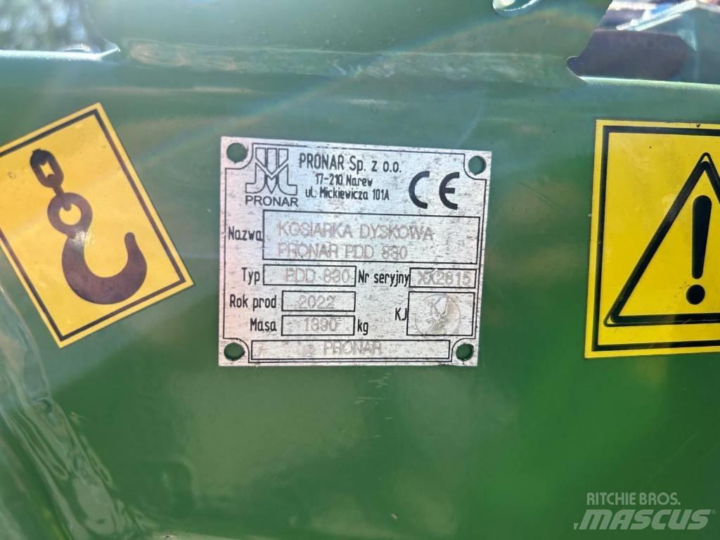 Pronar PDD830C Maaikneuzers