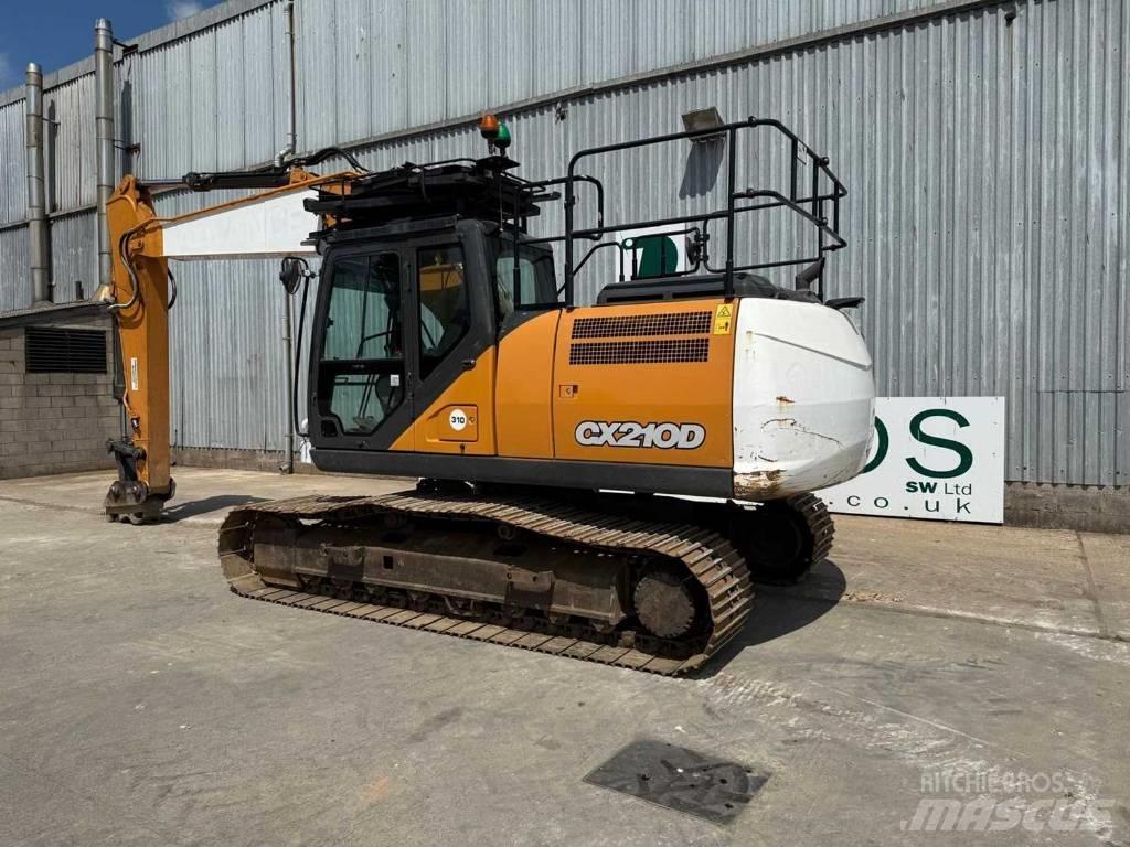 CASE CX 210 D Rupsgraafmachines