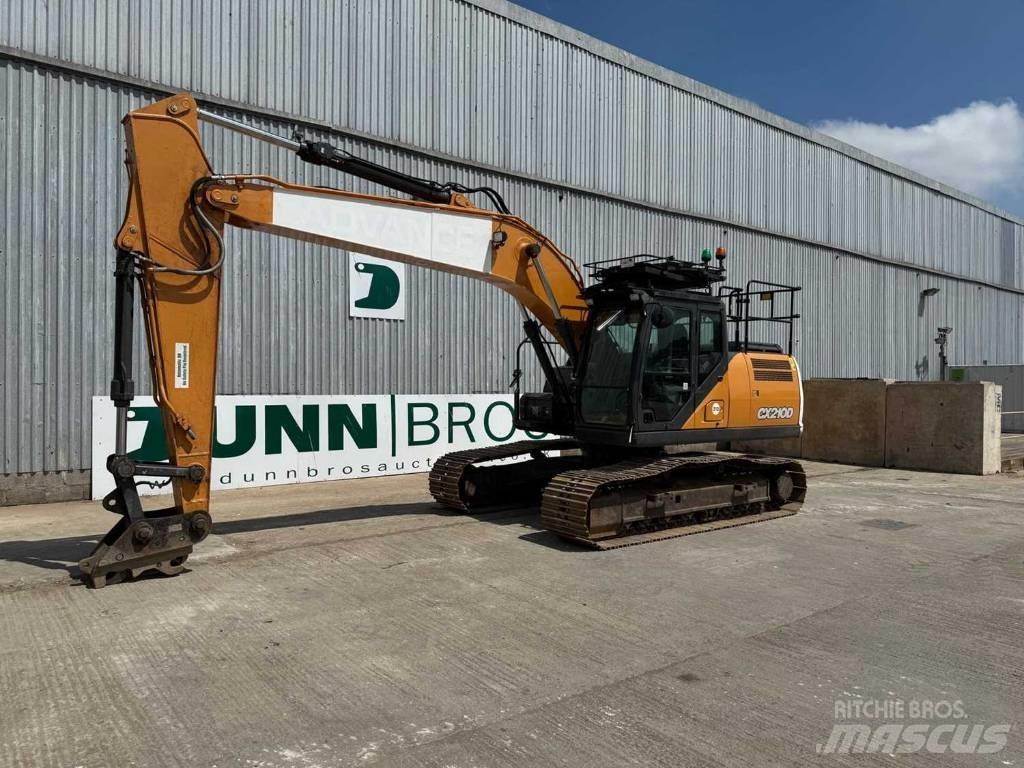 CASE CX 210 D Rupsgraafmachines