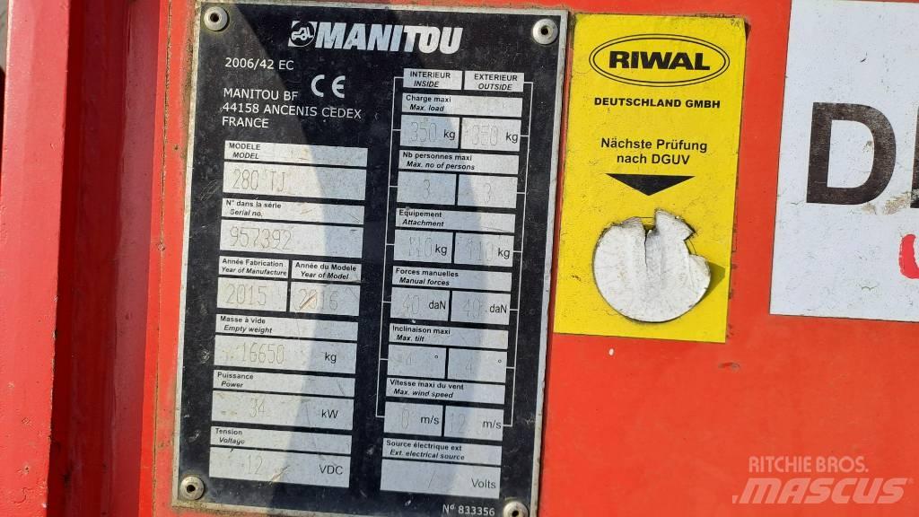 Manitou 280TJ Telescoophoogwerkers
