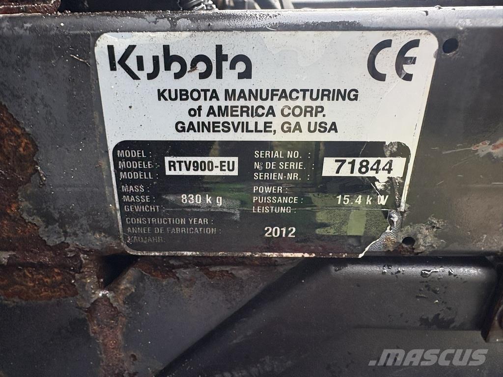 Kubota rtv 900 Golfkarretjes / golf carts