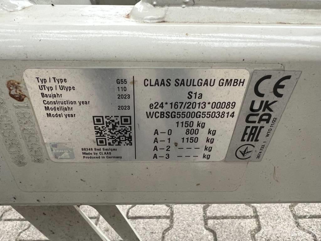 CLAAS Volto 1100 T Schudders