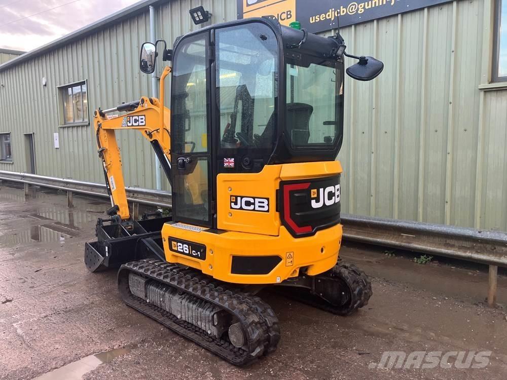 JCB 26C-1 Minigraafmachines < 7t